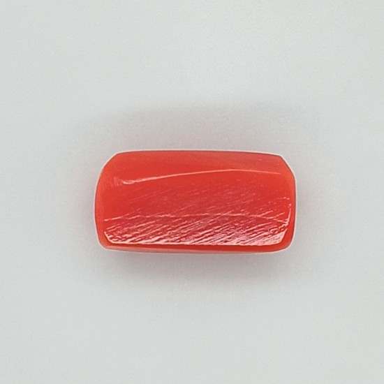 Coral (Moonga) 6.67 Ct Gem Quality Coral (Moonga) 6.67 Ct Gem Quality